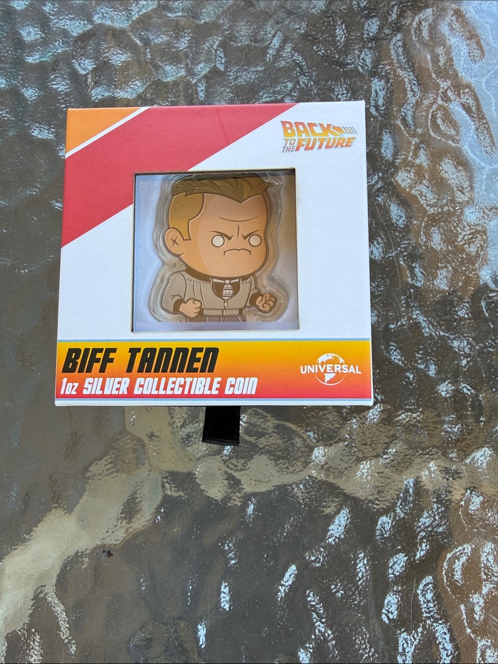 2021 Niue Back to the Future Biff Tannen Shaped 1 oz Silver Coin Limited Edition